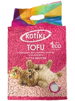 Kotiki Tofu Тутти Фрутти - Наполнитель для кошек