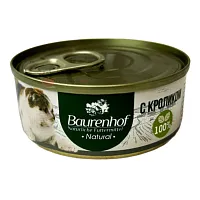 Baurenhof Natural Кролик - Консервы для кошек