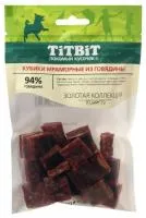 Titbit "золотая коллекция кубики мраморные из говядины" - лакомство для собак– Интернет-магазин ZOO-MEGA