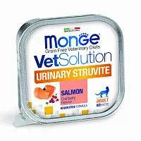 Monge VetSolution Cat Urinary Struvite - Влажный корм для кошек, при заболеваниях мочеполовой системы и струвитном течении МКБ