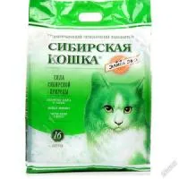 Сибирская кошка "элита эко" - наполнитель для кошек (зеленые гранулы)