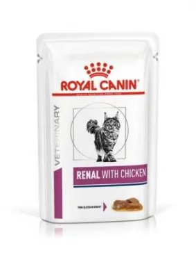 Royal canin renal (курица) - консервы для кошек