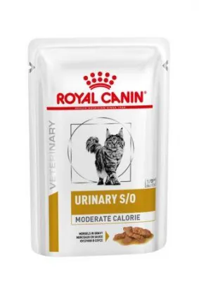 Royal canin urinary moderator calorie s/o - консервы для кошек (соус)