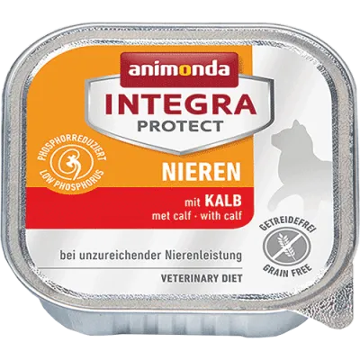 Animonda Integra Protect Renal Телятина - Влажный корм для кошек при почечной недостаточности