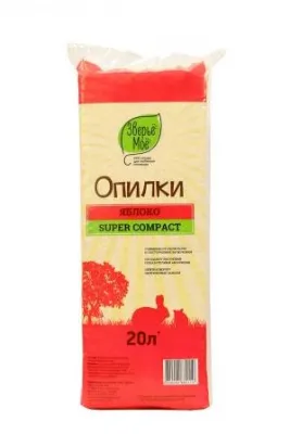 Зверье мое "опилки яблоко" - опилки прессованные