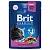 Brit premium цыпленок индейка соус - консервы для кошек (пауч)