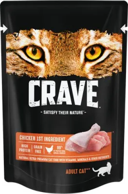 Crave "курица желе" - консервы для кошек