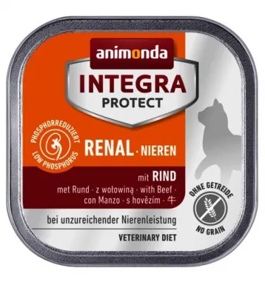 Animonda Integra Renal Говядина - Влажный корм для кошек при заболевании почек