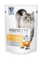 Perfect fit "для чувствительных кошек индейка (соус)" - консервы для кошек (пауч)